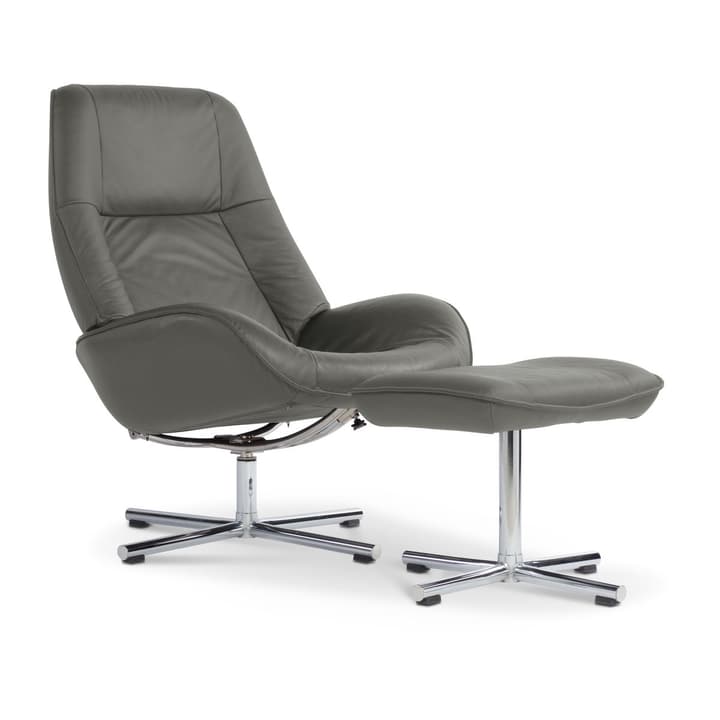 BRIGHTON Fauteuil et pouf BRIGHTON Fauteuil et pouf 360004026802 Dimensions L: 72.0 cm x P: 84.0 cm x H: 102.0 cm Couleur Gris Photo no. 1