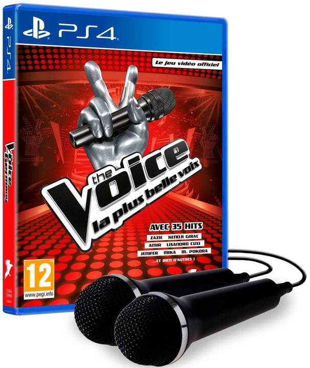 PS4 - The Voice - La plus belle voix (incl. 2 mics) Box PS4 - The Voice - La plus belle voix (incl. 2 mics) Box 785300141921 Sprache Französisch Plattform Sony PlayStation 4 Bild Nr. 1