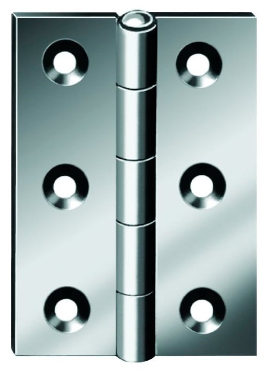 Image of Scharnier verzinkt 80 x 58 mm Scharniere