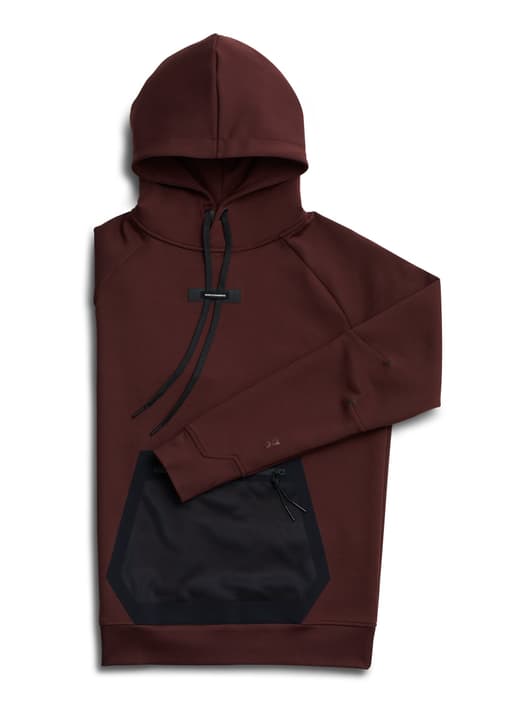 Image of On Hoodie Freizeithoodie bordeaux