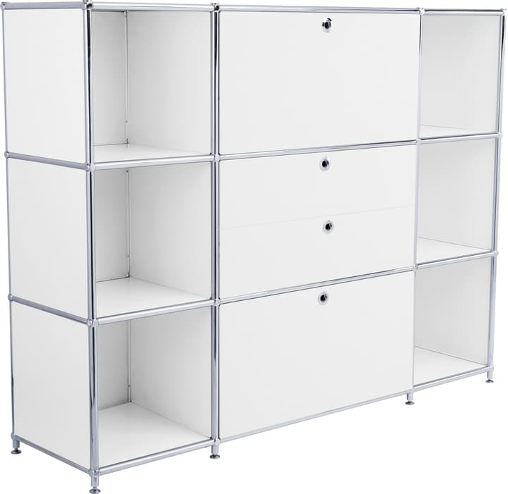 FLEXCUBE Highboard FLEXCUBE Highboard 401809400010 Grösse B: 152.0 cm x T: 40.0 cm x H: 118.0 cm Farbe Weiss Bild Nr. 1