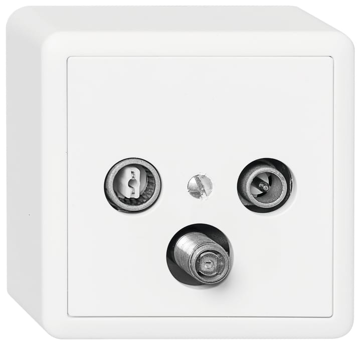 Image of Feller Edizio Due AP Radio/TV/SAT Steckdose bei Do it + Garden von Migros