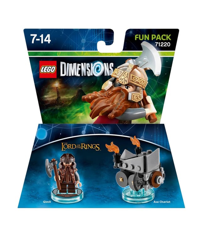 LEGO Dimensions Fun Pack Lord of the Rings "Gimli" LEGO Dimensions Fun Pack Lord of the Rings "Gimli" 785300119847 Photo no. 1