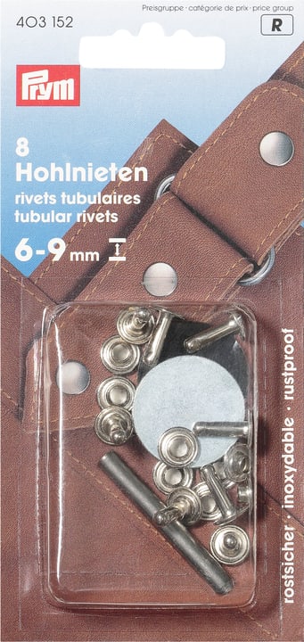 Image of Prym Hohlnieten 6-9 mm Ösen & Nieten bei Do it + Garden von Migros