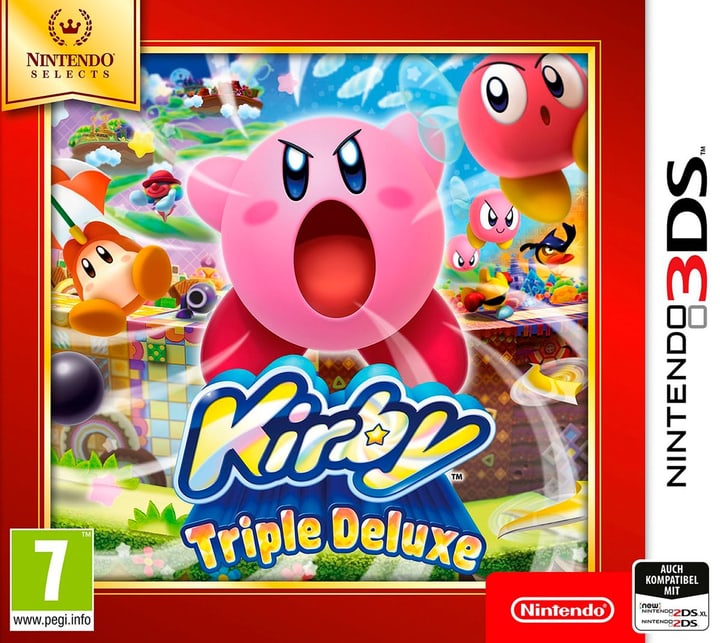 3DS - Nintendo Selects: Kirby Triple Deluxe Box 3DS - Nintendo Selects: Kirby Triple Deluxe Box 785300129620 N. figura 1