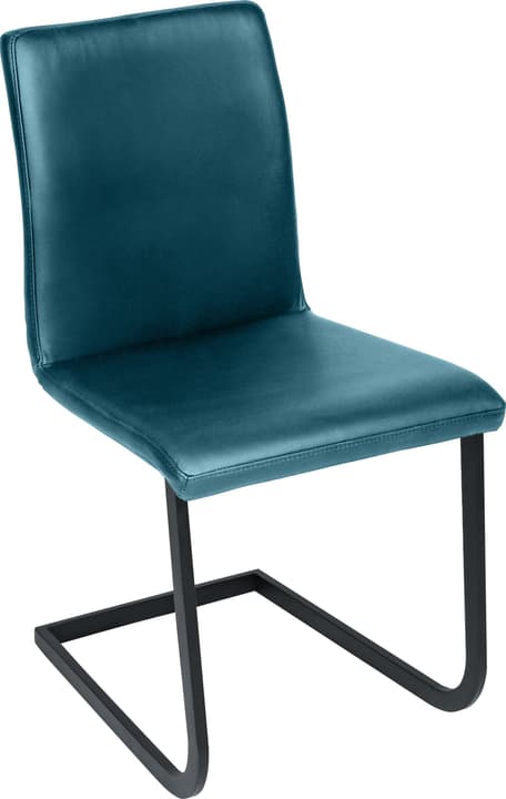 SANTORO Chaise en porte-à-faux SANTORO Chaise en porte-à-faux 402355700044 Dimensions L: 43.0 cm x P: 55.0 cm x H: 86.0 cm Couleur Turquoise Photo no. 1