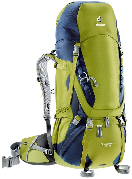 Deuter Aircontact 45+10 Zaino Aircontact 45+10 Zaino Deuter 460245800068 Colore verde muschio Taglie Misura unitaria N. figura 1