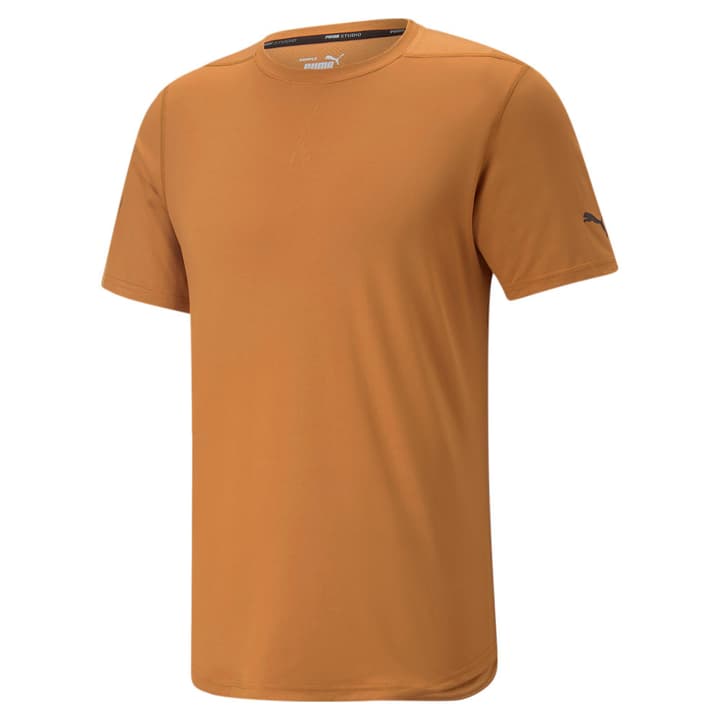 Image of Puma M Tee Studio Yogashirt ocker bei Migros SportXX