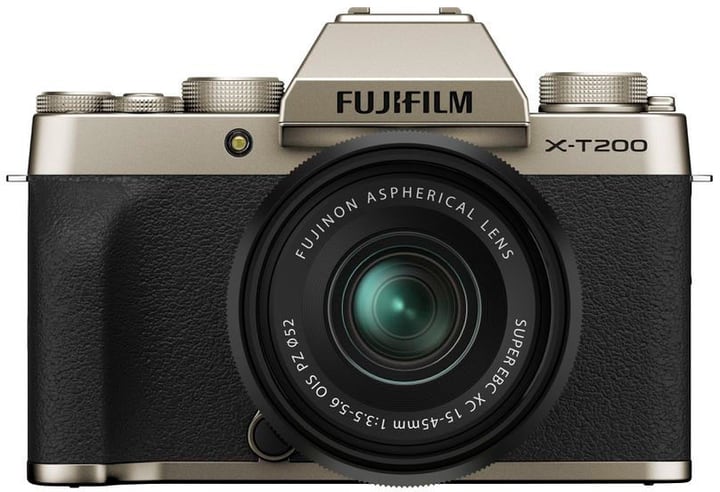 FUJIFILM X-T200 Gold Kit XC 15-45mm Set appareil photo rhybrid X-T200 Gold Kit XC 15-45mm Set appareil photo rhybrid FUJIFILM 785300150843 Photo no. 1