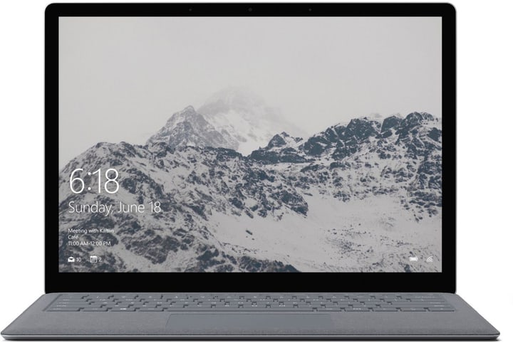 Microsoft Surface Laptop i5 8GB 128GB Platinum Notebook Surface Laptop i5 8GB 128GB Platinum Notebook Microsoft 798435500000 Bild Nr. 1