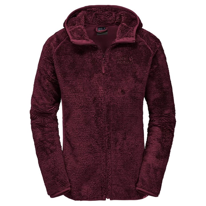 Jack Wolfskin Pine Cone Giacca in pile da donna Pine Cone Giacca in pile da donna Jack Wolfskin 473168600388 Colore bordeaux Taglie S N. figura 1