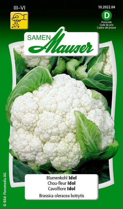 Image of Samen Mauser Blumenkohl Idol Gemüsesamen