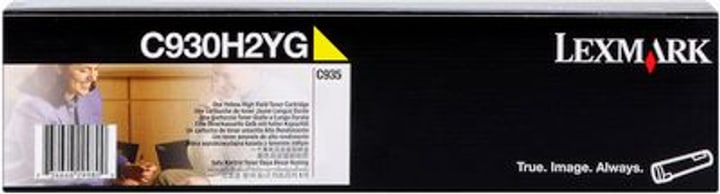 Lexmark Toner C930H2YG, jaune Toner C930H2YG, jaune Lexmark 785300126689 Photo no. 1