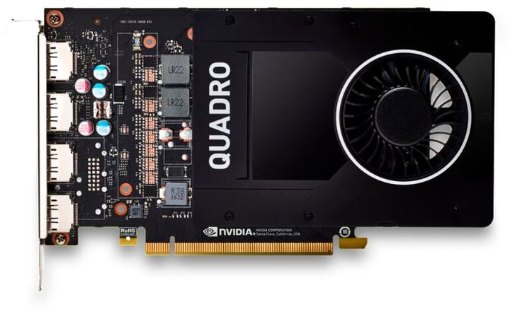 HP NVIDIA Quadro P2200 5GB Card graphique NVIDIA Quadro P2200 5GB Card graphique HP 785300151986 Photo no. 1