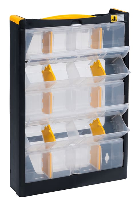 allit Mallette pour petites pièces, 5 baquets, 10 compartiments Mallette pour petites pièces, 5 baquets, 10 compartiments allit 603636100000 Photo no. 1