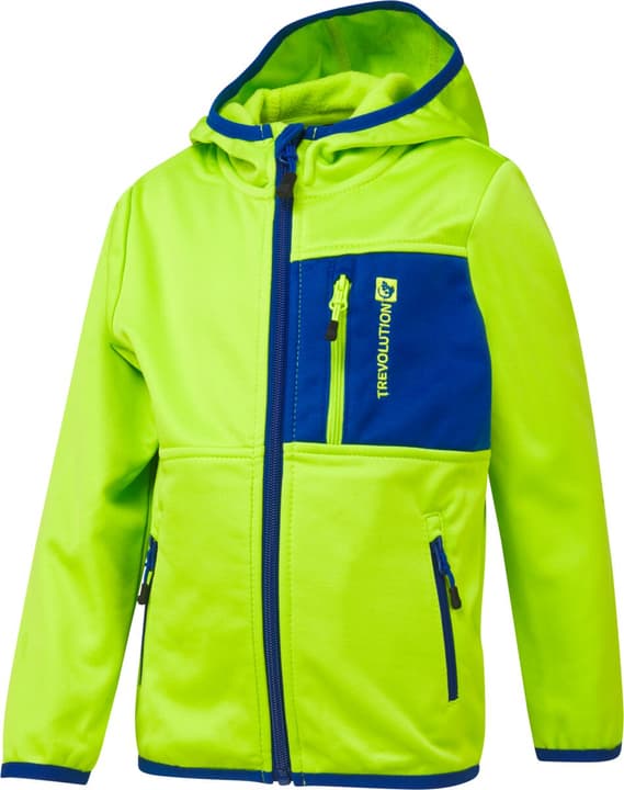 Image of Trevolution Powerstretchjacke Fleecejacke limegrün