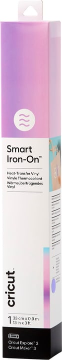 Cricut Film thermocollant Smart Holo 33 x 91 cm, 1 Pièce/s, Bleu Matériaux pour traceurs de découpe