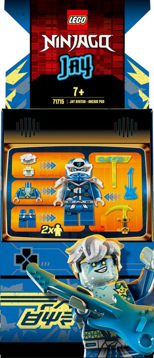 LEGO Ninjago 71715 Jay Avatar Arcade Pod LEGO Ninjago 71715 Jay Avatar Arcade Pod 748734600000 Photo no. 1