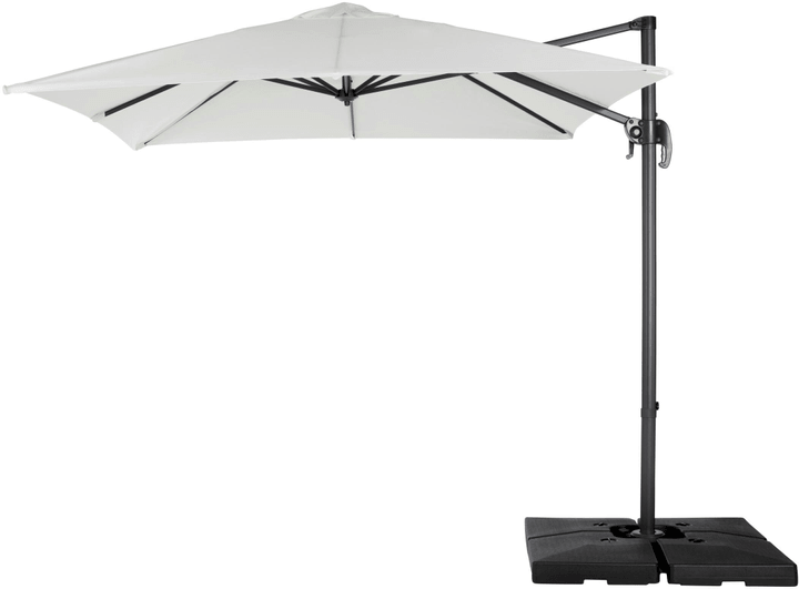 Image of COCON Sonnenschirm Mini-Roma, 250 x cm, hängend, Nature Freiarmschirm