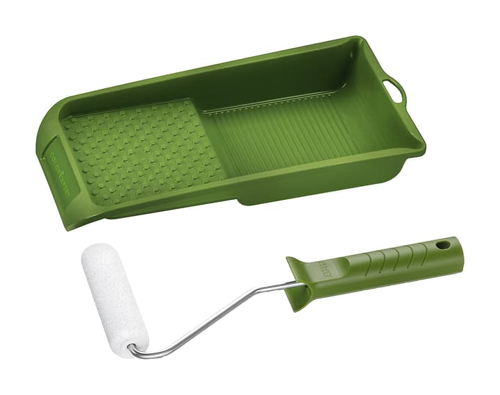 Image of Color Expert Lasurroller-Set Microfaser 10cm, 27,5cm Bügel inkl. Farbwanne 15x32cm