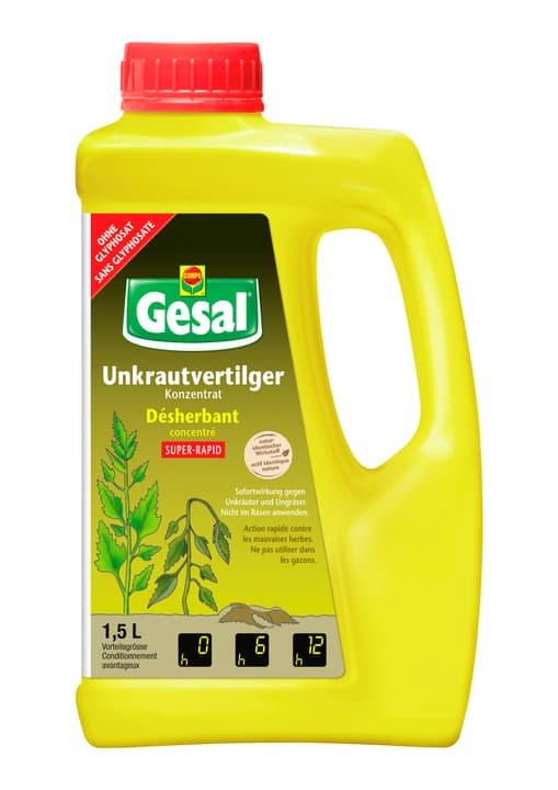 Image of Compo Gesal Unkrautvertilger SUPER-RAPID Konzentrat, 1500 ml Unkraut