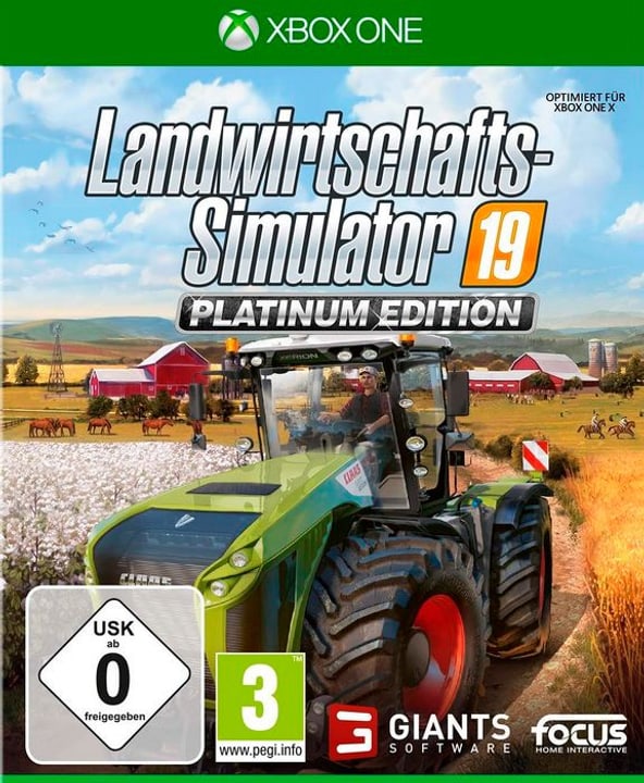 Xbox One - Landwirtschafts-Simulator 19 - Platinum Edition D Box Xbox One - Landwirtschafts-Simulator 19 - Platinum Edition D Box 785300146816 Photo no. 1