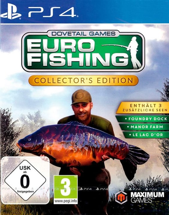 PS4 - Euro Fishing Collector's Edition D PS4 - Euro Fishing Collector's Edition D 785300132136 Bild Nr. 1