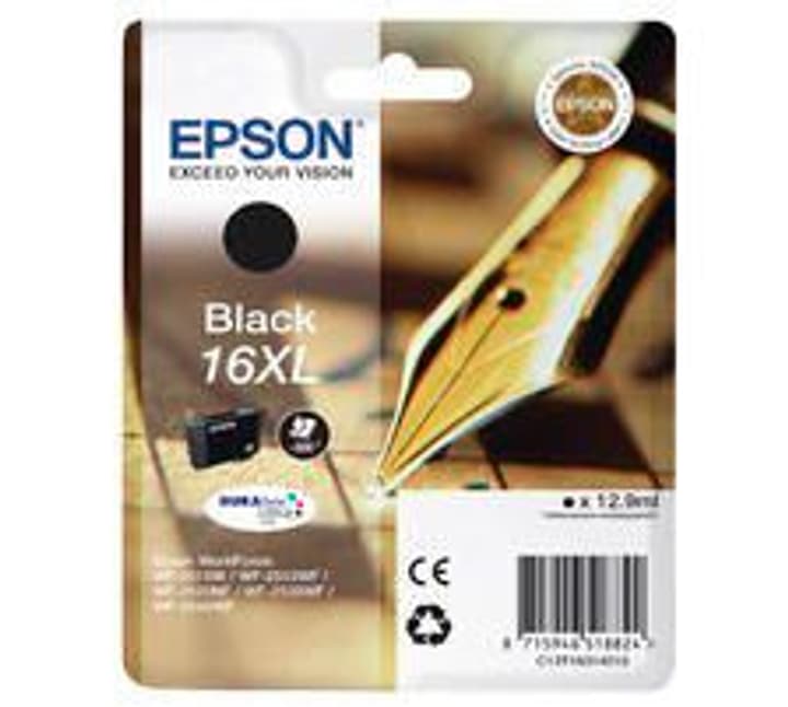 Epson 16 XL noir Cartouche d'encre 16 XL noir Cartouche d'encre Epson 796080800000 Photo no. 1