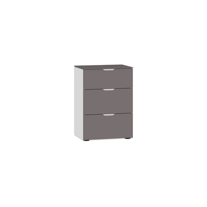 MILO Comodino MILO Comodino 364152500000 Colore Grigio scuro Dimensioni L: 45.0 cm x P: 43.0 cm x A: 65.0 cm N. figura 1