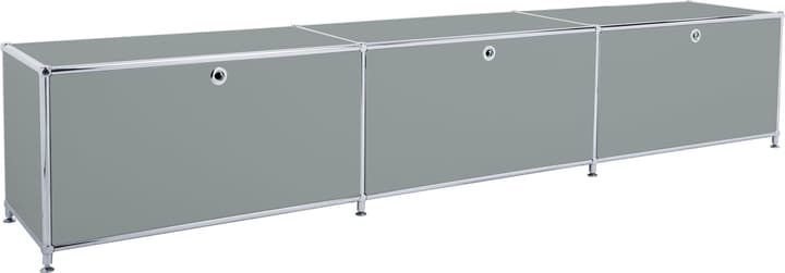 FLEXCUBE Buffet bas FLEXCUBE Buffet bas 401813530180 Dimensions L: 227.0 cm x P: 40.0 cm x H: 44.5 cm Couleur Gris Photo no. 1