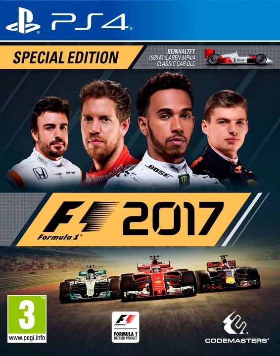 PS4 - F1 2017 Special Edition Box PS4 - F1 2017 Special Edition Box 785300122628 Photo no. 1