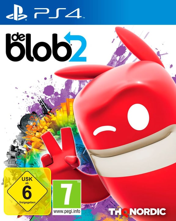 PS4 - De Blob 2 D Box PS4 - De Blob 2 D Box 785300132055 Photo no. 1