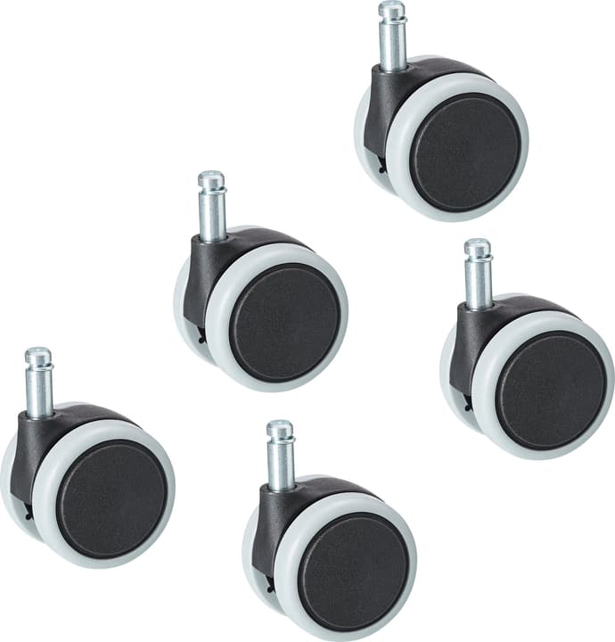 Hartbodenrollen Set Sicherheitsstopprollen Hartboden 10 mm