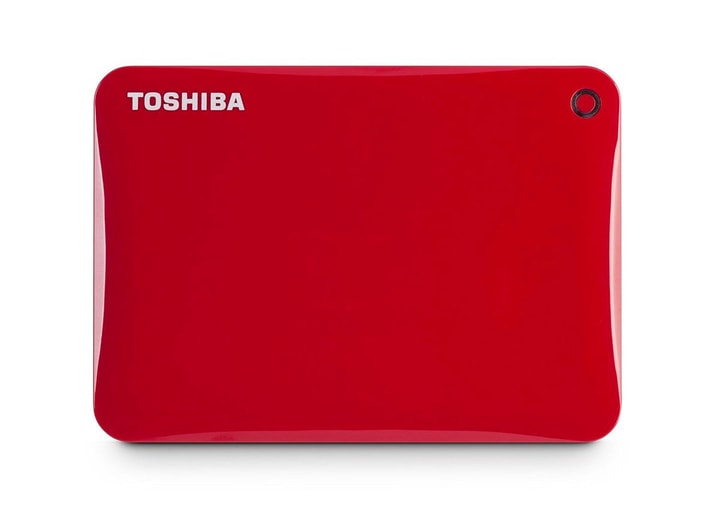 Toshiba HDD Canvio Connect II 1TB rouge Disque Dur Externe HDD HDD Canvio Connect II 1TB rouge Disque Dur Externe HDD Toshiba 785300123385 Photo no. 1