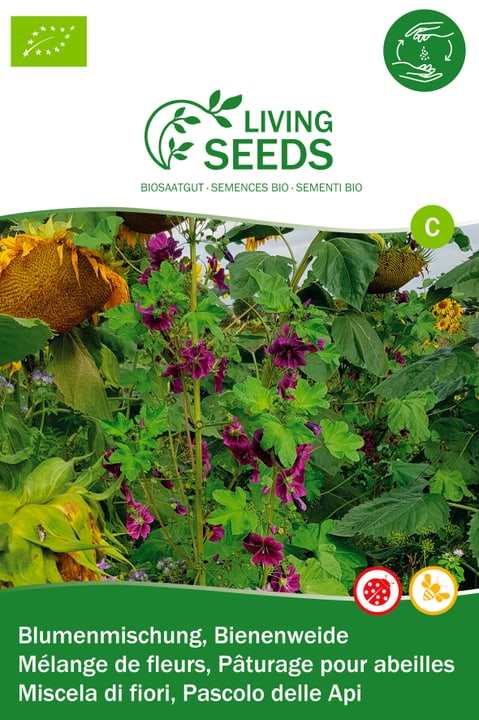 Image of Living Seeds Blumenmischung, Bienenweide Blumensamen