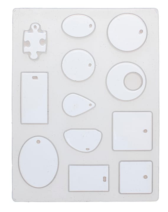 Image of Silikon-Form 15,5x11,5cm Schmuck-Anhänger 12tlg bei Do it + Garden von Migros