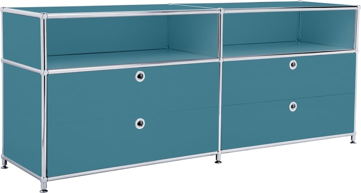 FLEXCUBE Buffet FLEXCUBE Buffet 401813920166 Dimensioni L: 152.0 cm x P: 40.0 cm x A: 62.5 cm Colore Petrolio N. figura 1