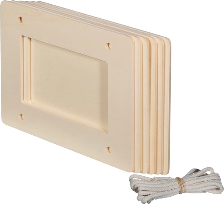 Legna Creativa 3-er Bilderrahmen mit Kordel FSC® 3-er Bilderrahmen mit Kordel FSC® Legna Creativa 664063100000 Bild Nr. 1