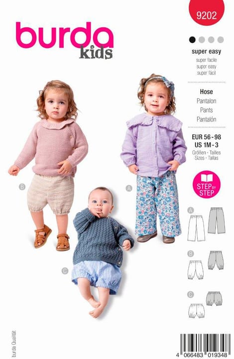 burda Modello, attrezzature per bambini