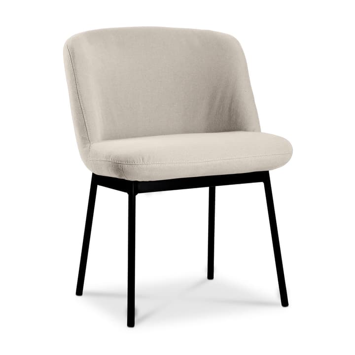 UNICO Chaise UNICO Chaise 366023377502 Dimensions L: 55.0 cm x P: 58.0 cm x H: 74.0 cm Couleur Beige Photo no. 1