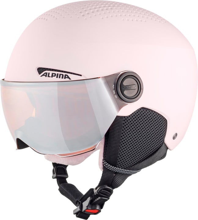 Image of Alpina Zupo Visor Wintersport Helm rosa