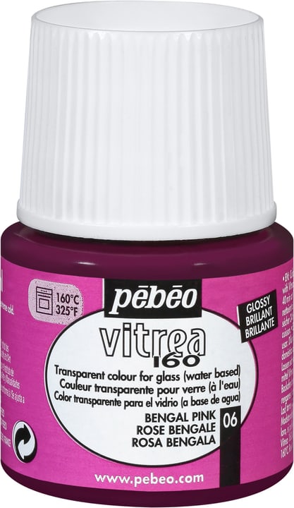 Image of Pébéo Vitrea 160 Glossy 06 Bengal Pink 45ml bei Do it + Garden von Migros