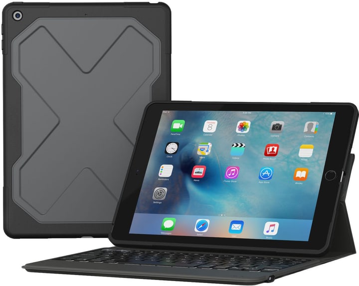 Zagg Messenger Rugged für iPad 9.7" inkl. CH-Layout Messenger Rugged für iPad 9.7" inkl. CH-Layout Zagg 785300137633 Bild Nr. 1