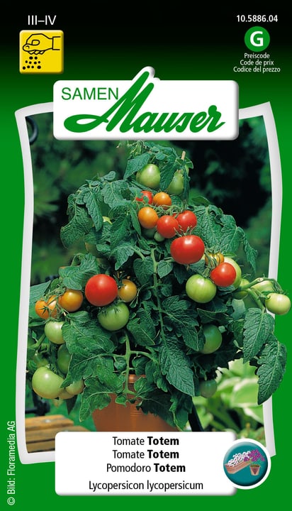 Image of Samen Mauser Tomate Totem Gemüsesamen bei Do it + Garden von Migros
