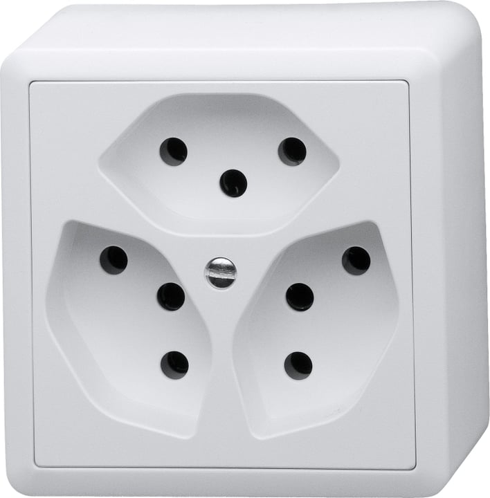 Image of Feller Edizio Due AP 3xT3 Steckdose bei Do it + Garden von Migros