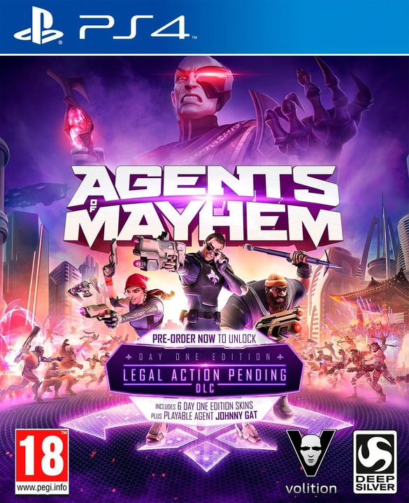PS4 - Agents of Mayhem Day One Edition PS4 - Agents of Mayhem Day One Edition 785300122598 Photo no. 1