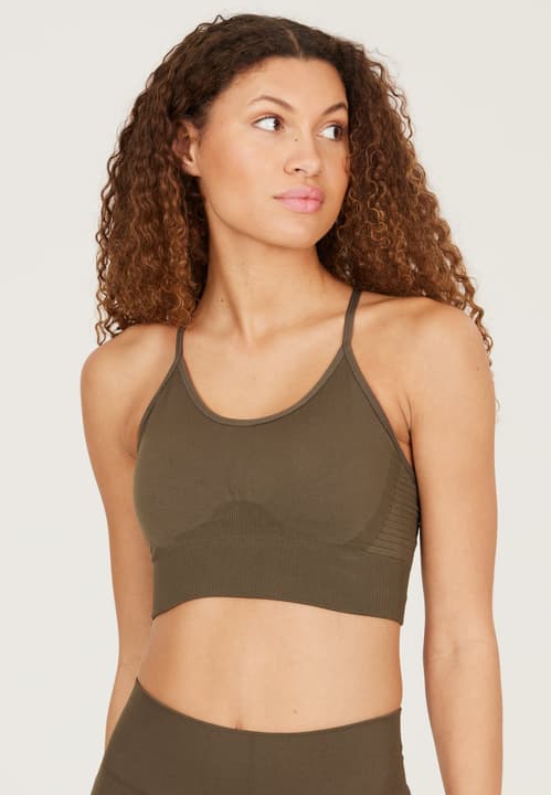 Image of Athlecia W Foan Seamless Bra Sport-BH olive