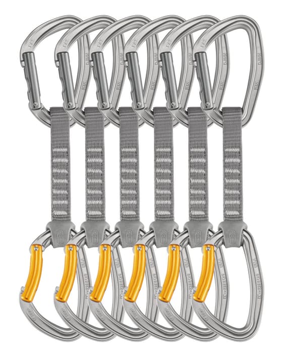 Petzl DJINN AXESS Pack de 6 dégaines robustes pour lescalade en falaise DJINN AXESS Pack de 6 dégaines robustes pour lescalade en falaise Petzl 491282300000 Photo no. 1