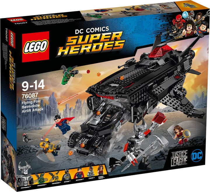 Lego DC Universe Super Heroes Flying Fox : l'attaque aérienne de la Ba 76087 Lego DC Universe Super Heroes Flying Fox : l'attaque aérienne de la Ba 76087 748858000000 Photo no. 1