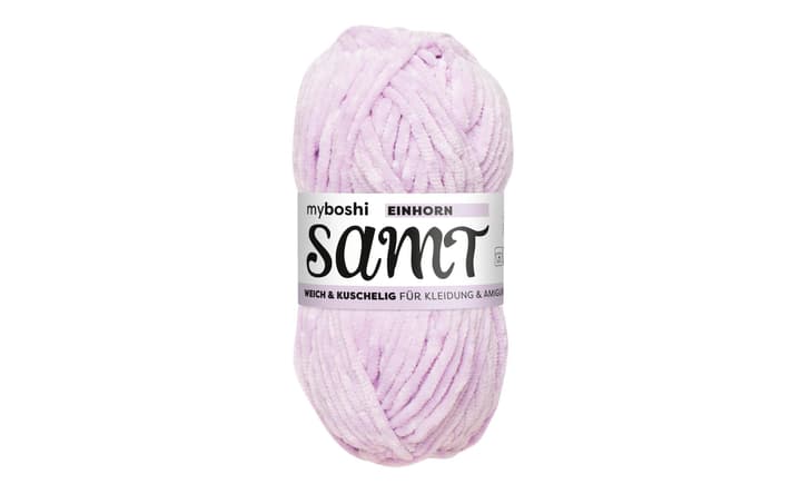 Image of My Boshi Wolle Chenille Samt Einhorn 100 g, m